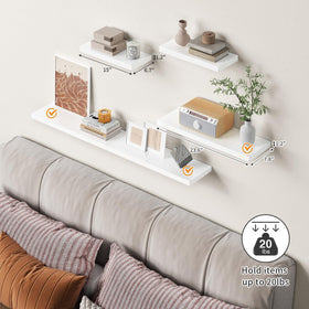 Forbena set3 floating shelves installation guide for easy mounting