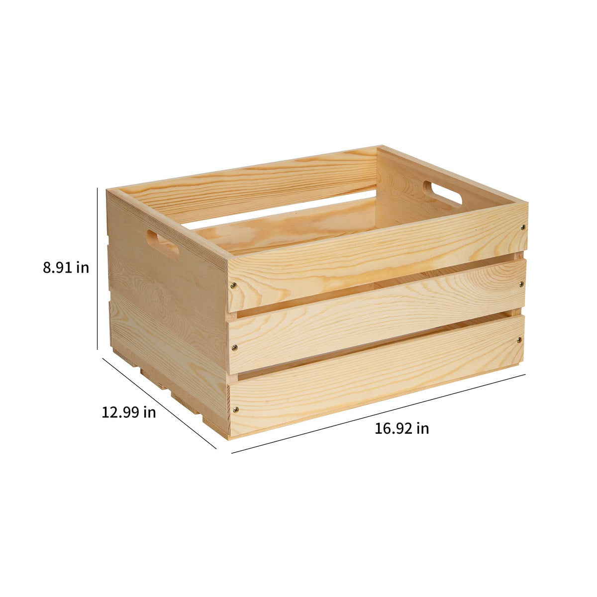 FORBRADS pine crate detachable design demonstrates easy assembly and durability