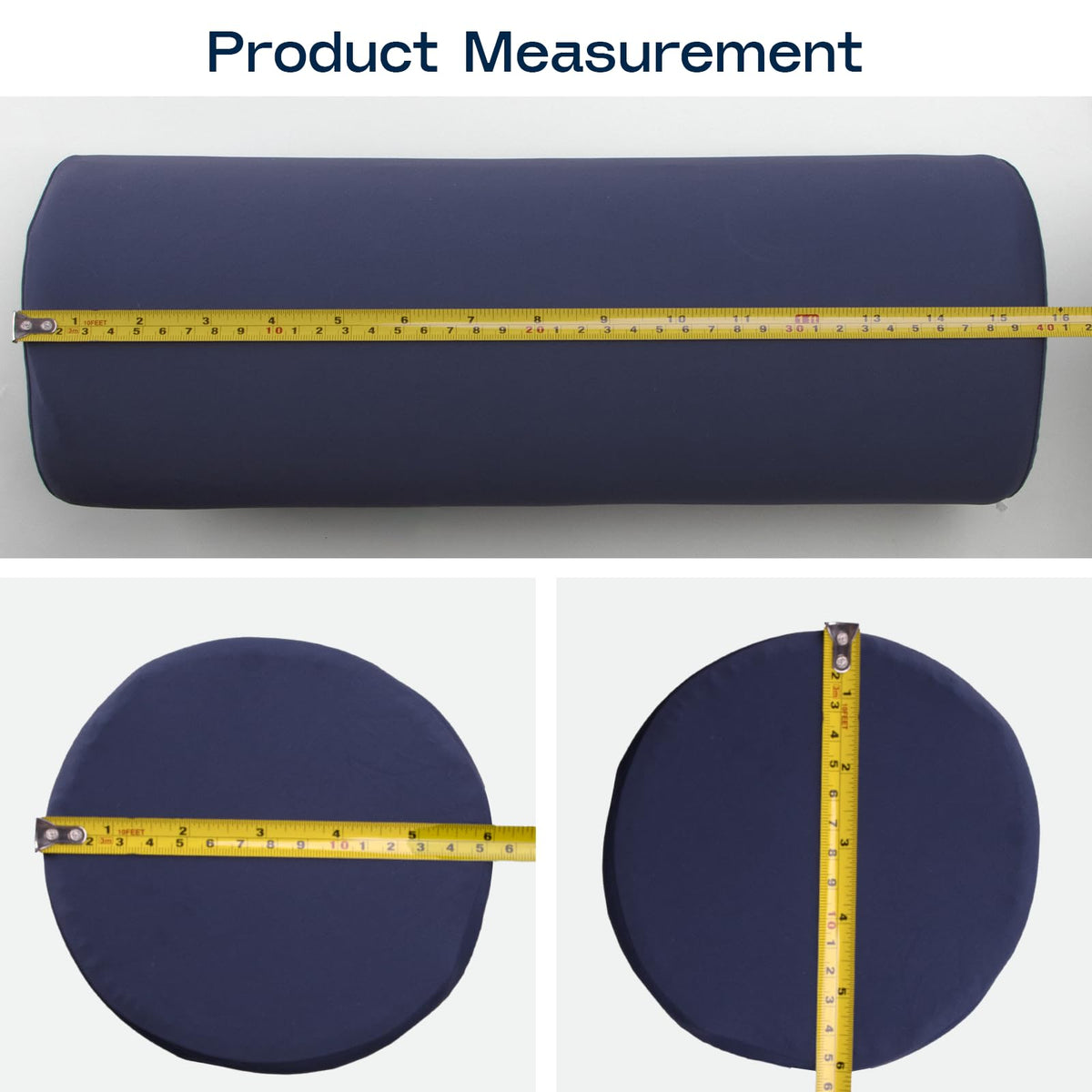 Forcanby neck roll pillow behind back as lumbar support