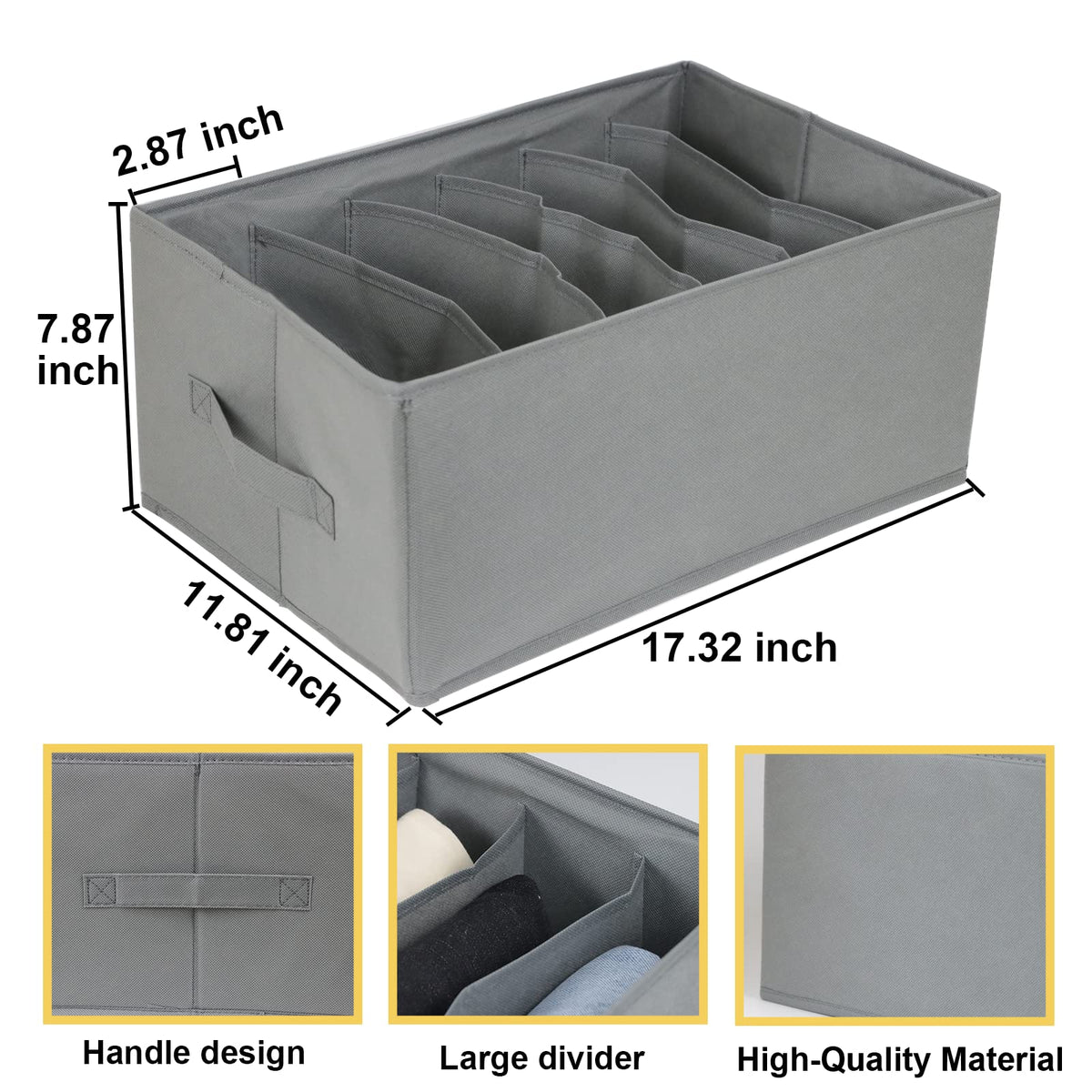Fordonral fabric organizer panel features breathable material for fresh garments.
