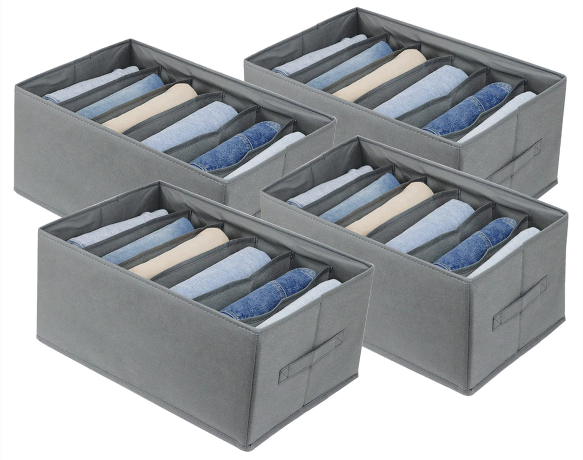 Fordonral six-compartments system helps keep dorm or bedroom closets tidy.