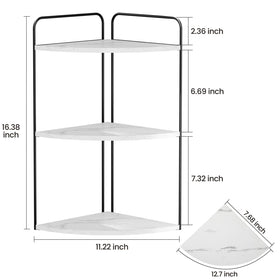 Forest Angle anti-skid pad protects surfaces while preventing slips on the vanity.