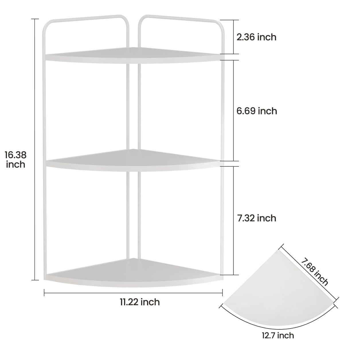 Forest Angle anti-skid pads protect surfaces and keep items stable