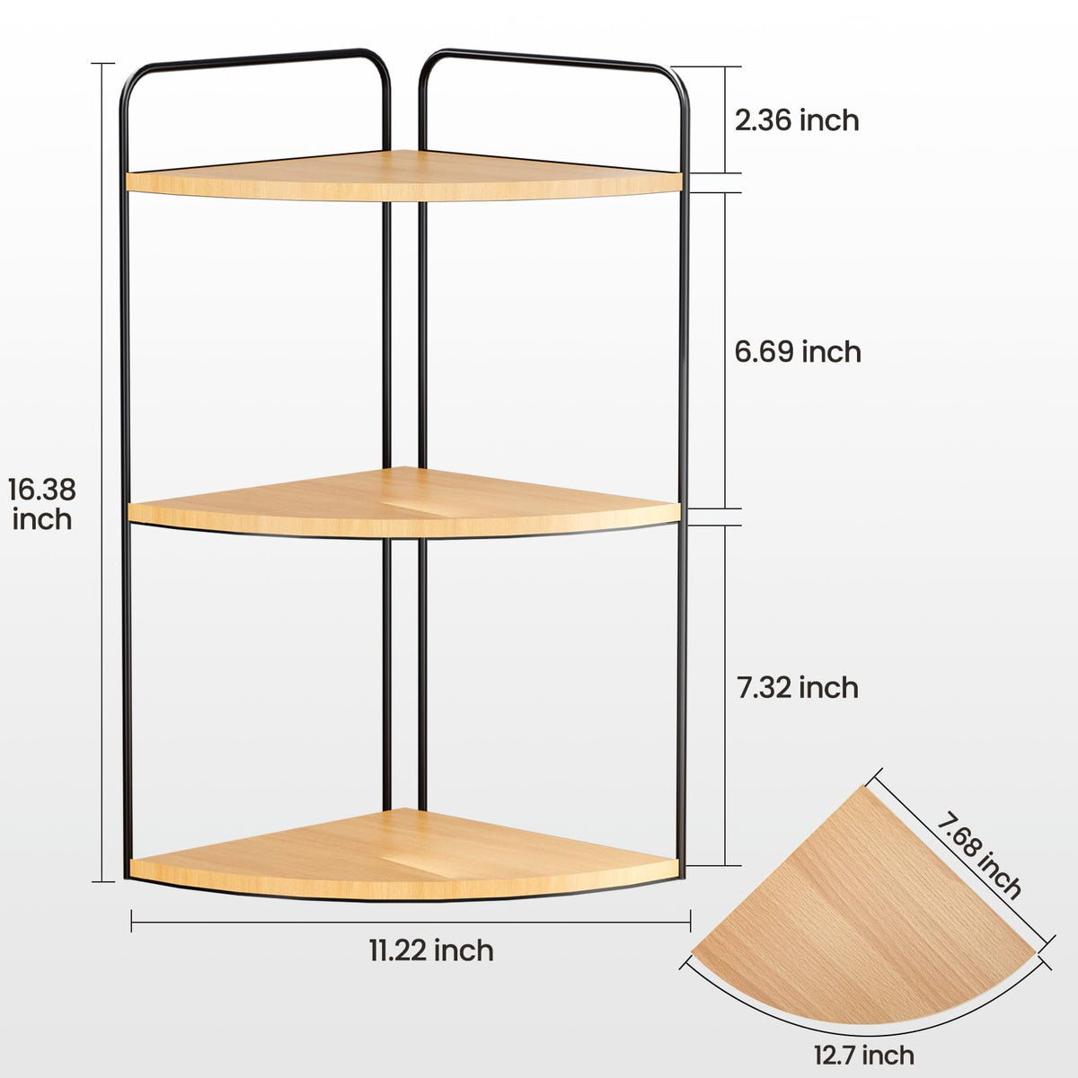 Forest Angle counter caddy on sink for skincare items