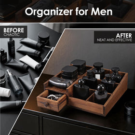Forest Angle Bourbon Brown organizer demonstrates durability for daily use.