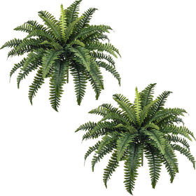 FOREST PRINCE 35 inch fern bush adds lush indoor greenery