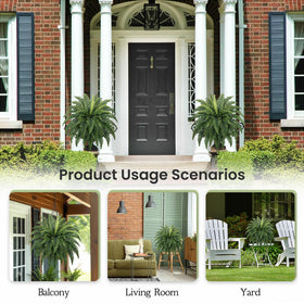UV resistant finish preserves color without watering