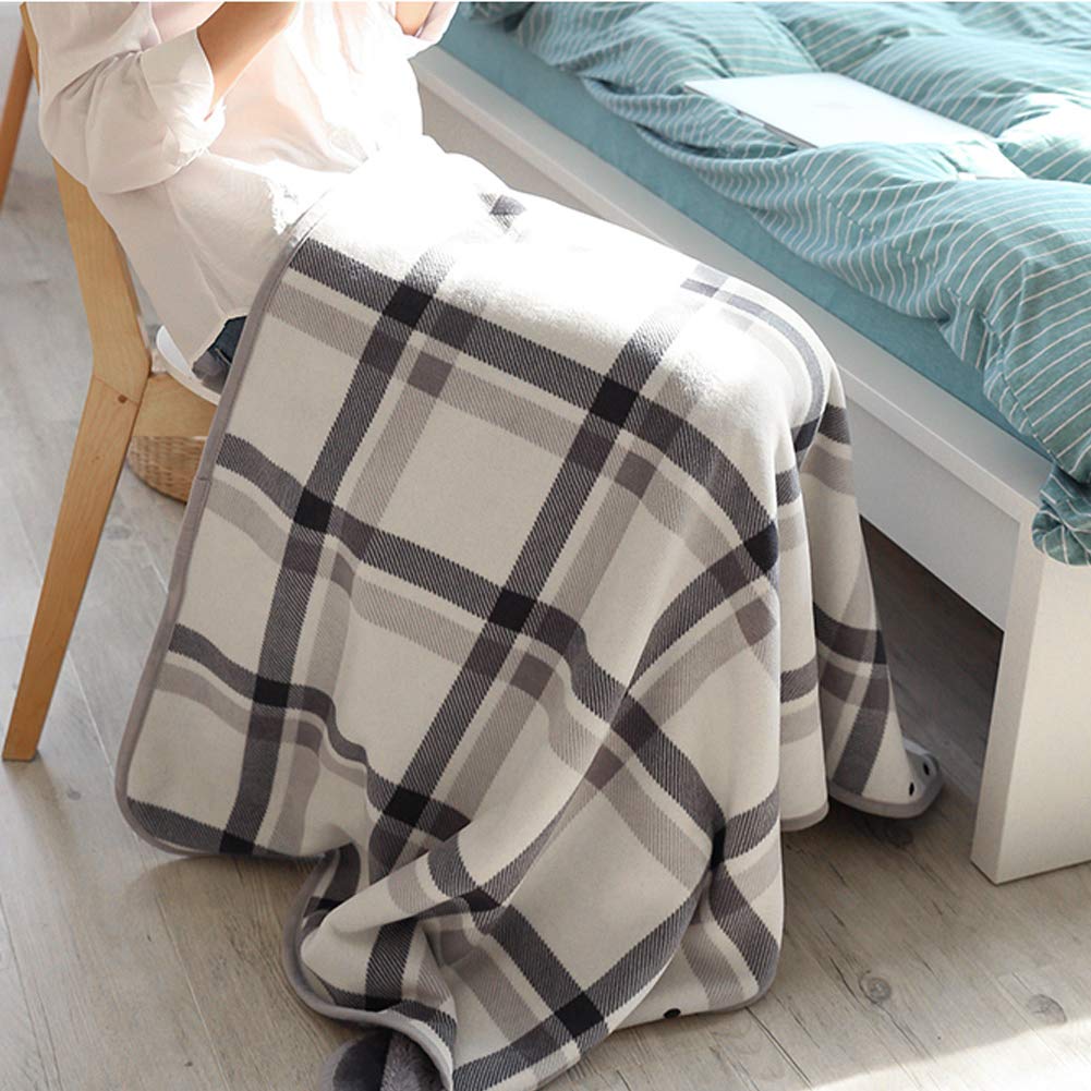 Forestfish wearable blanket with adjustable snaps prevents slipping during movement