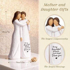 Formiele hand-painted resin figurine close-up highlights soft details and a calming finish.