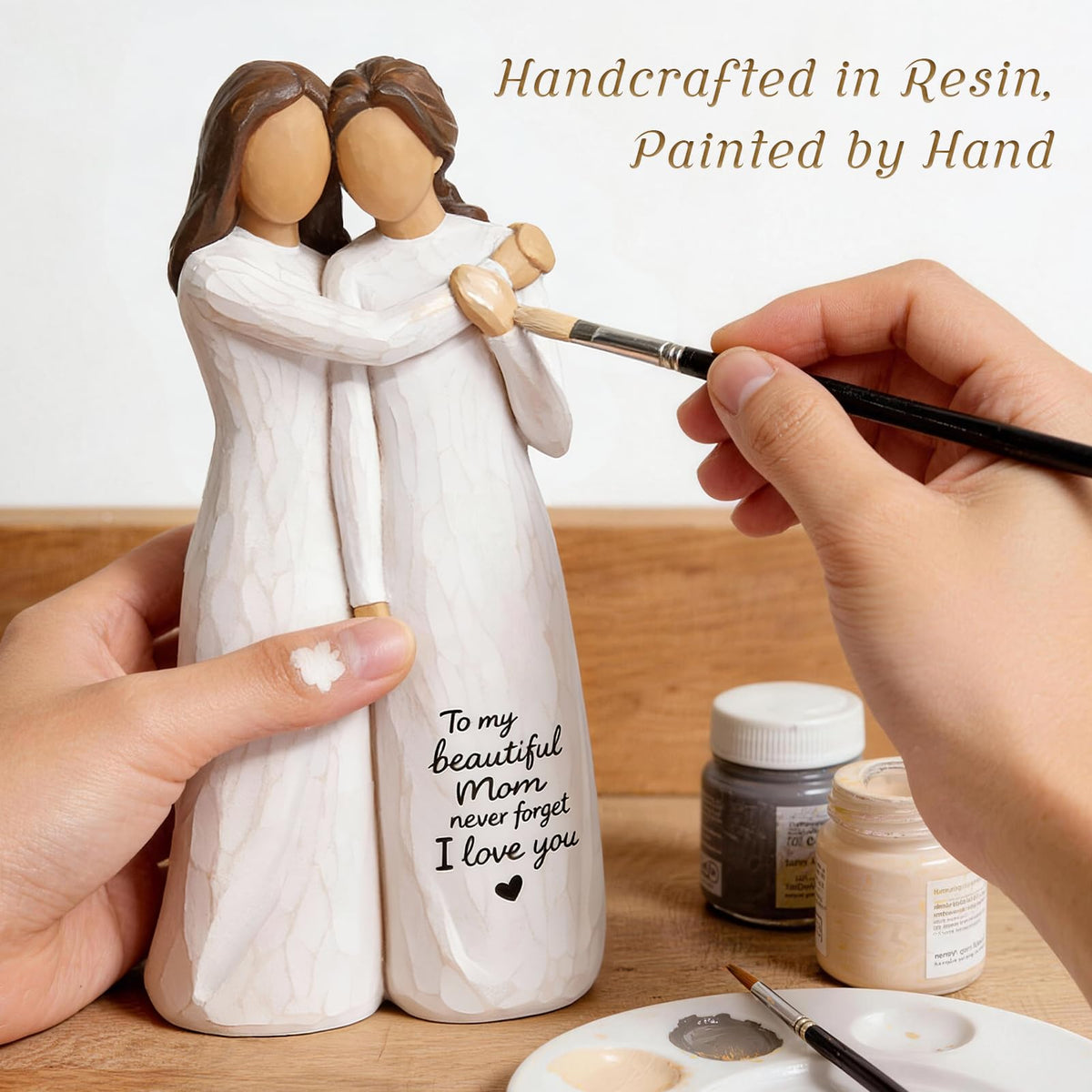 Formiele mom birthday keepsake suitable for shelf or mantel display.