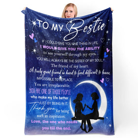 FORUSGITSS Bestie Hug Blanket – cozy moments with your best friend