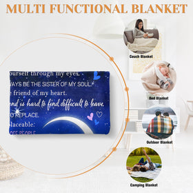 FORUSGITSS Custom Print Blanket – personalized touch with lasting comfort