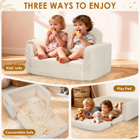 Foryoomi high-density rebound sponge seat supports growing children comfortably.