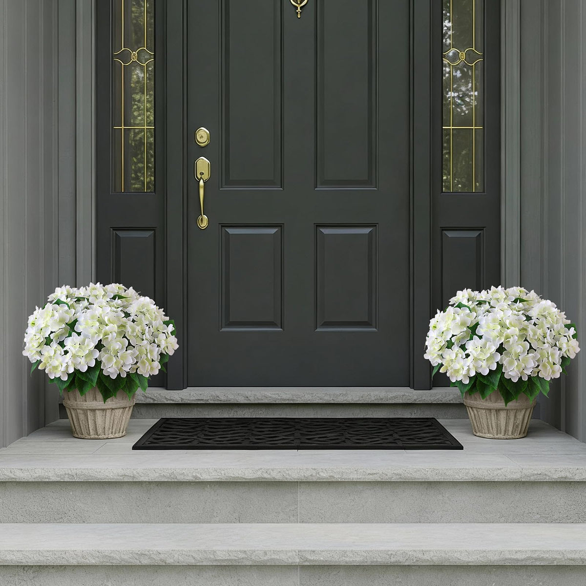 FOTEEWL garden balcony hydrangea bouquet enhances outdoor spaces.