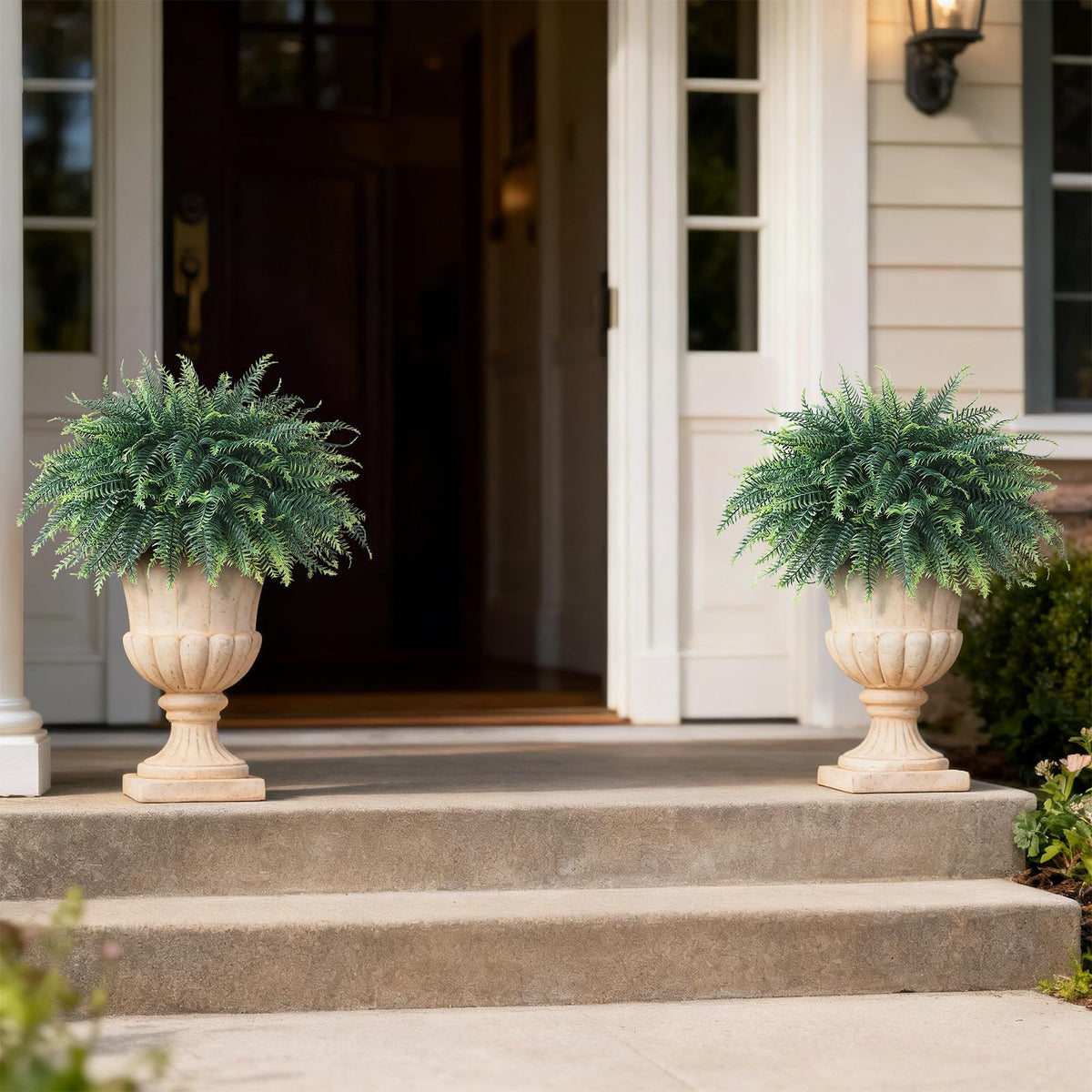 FOTEEWL no-installation ferns are ready to place right away