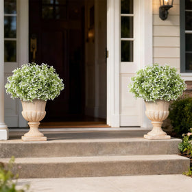 Foteewl 17-inch height note for balanced outdoor display