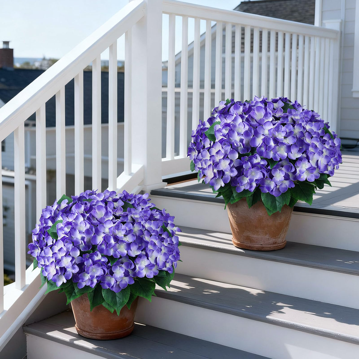 Out-of-box topiary with simple adjustment for full, lush appearance.