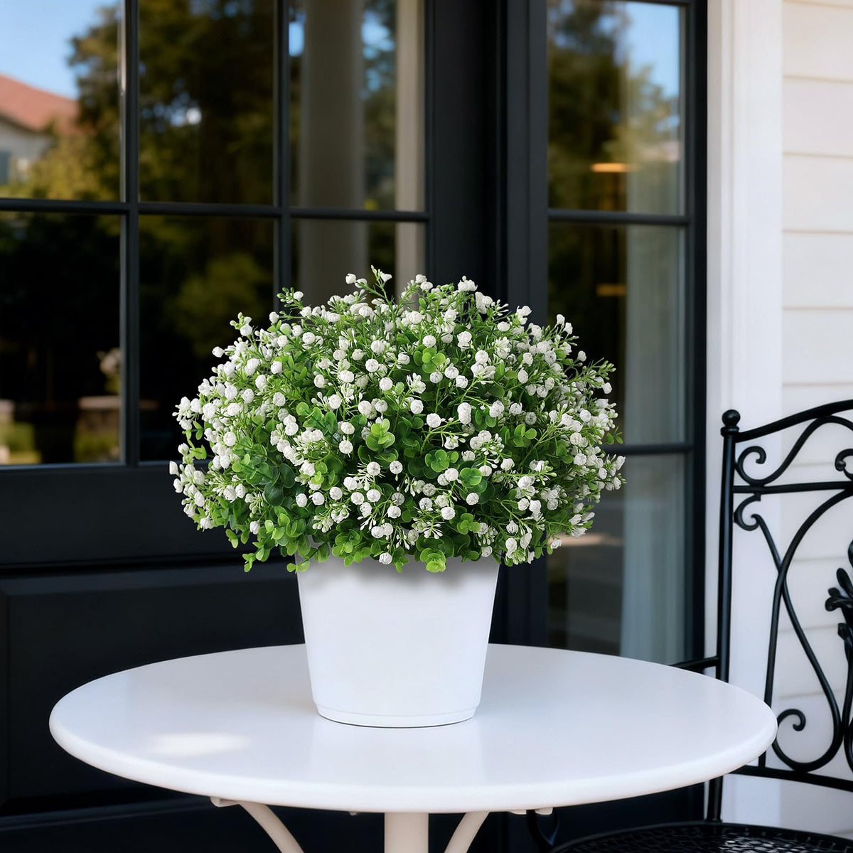 FOTEEWL ready-to-display topiary requires no assembly for quick setup.