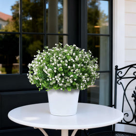 FOTEEWL ready-to-display topiary requires no assembly for quick setup.