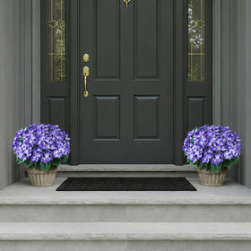 FOTEEWL waterproof UV-resistant hydrangea for outdoor use.