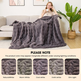 Fotgear heated blanket with 8 heat levels for personalized comfort