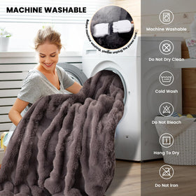 Fotgear heated blanket machine washable design for quick cleaning
