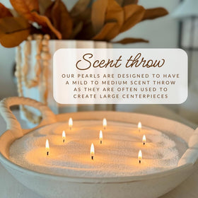 Foton 15 natural cotton wicks support customizable scent strength.