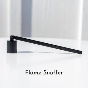 Foton Candle Snuffer safely extinguishes flames with minimal soot.