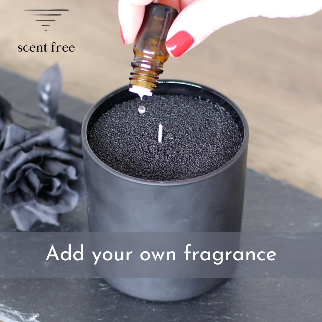Foton pearled candle eco-friendly plant-based wax with low toxicity.