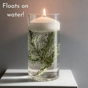Eco-conscious burn with minimal flame and scent.