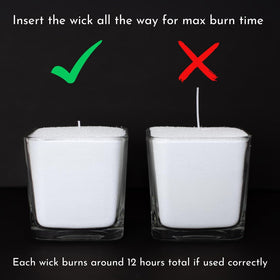 Relight the same wick for renewed candle life with Foton.