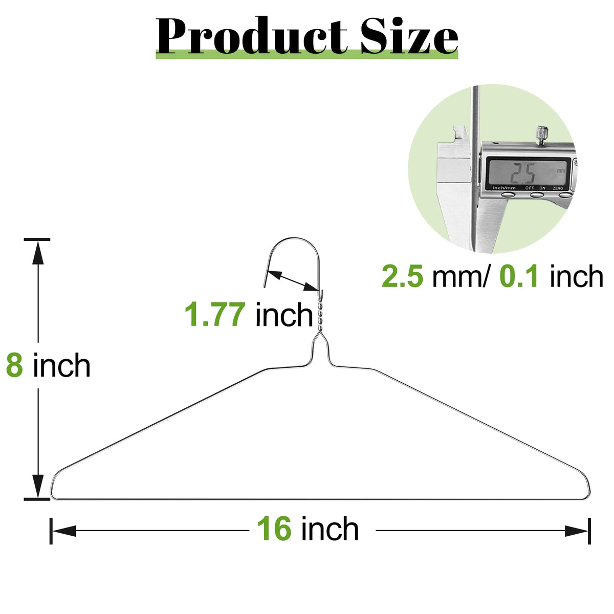 Fotoumgl metal non slip hangers in silver finish protect fabrics.