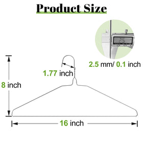 Fotoumgl metal non slip hangers in silver finish protect fabrics.