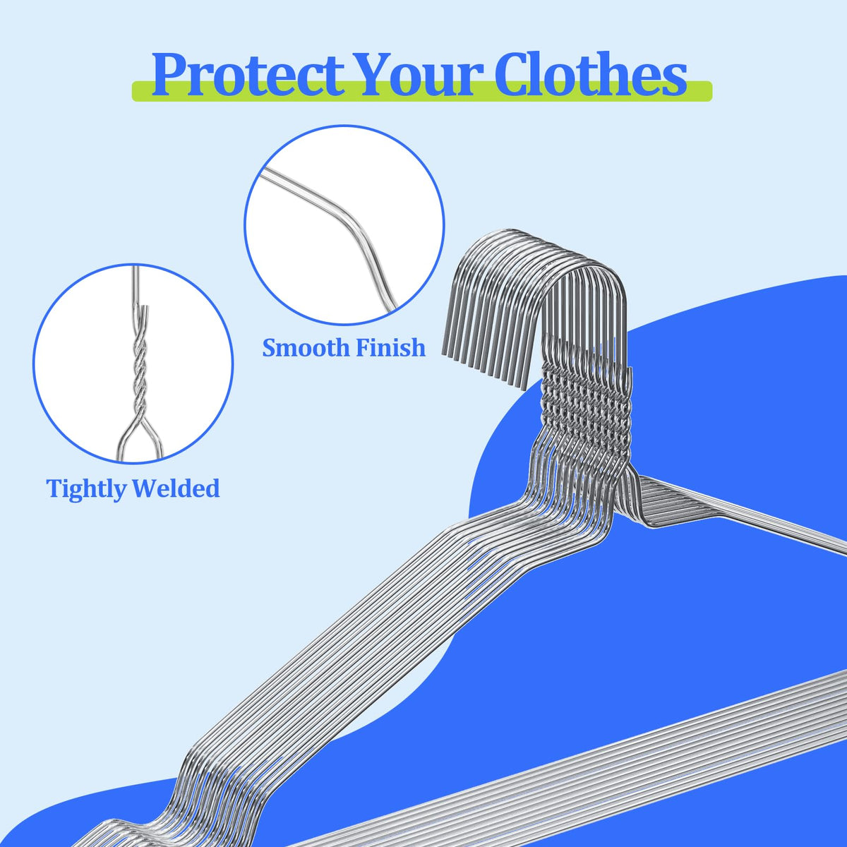 Fotoumgl smooth welded finish protects fabrics from snags.
