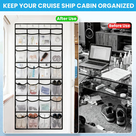 FOTSHARER cabin-door mount adds vertical storage in tight spaces