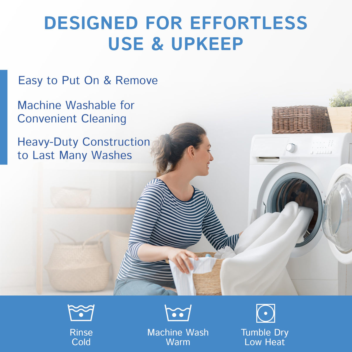 Four Seasons Essentials fits mattresses 5-8 inches deep.