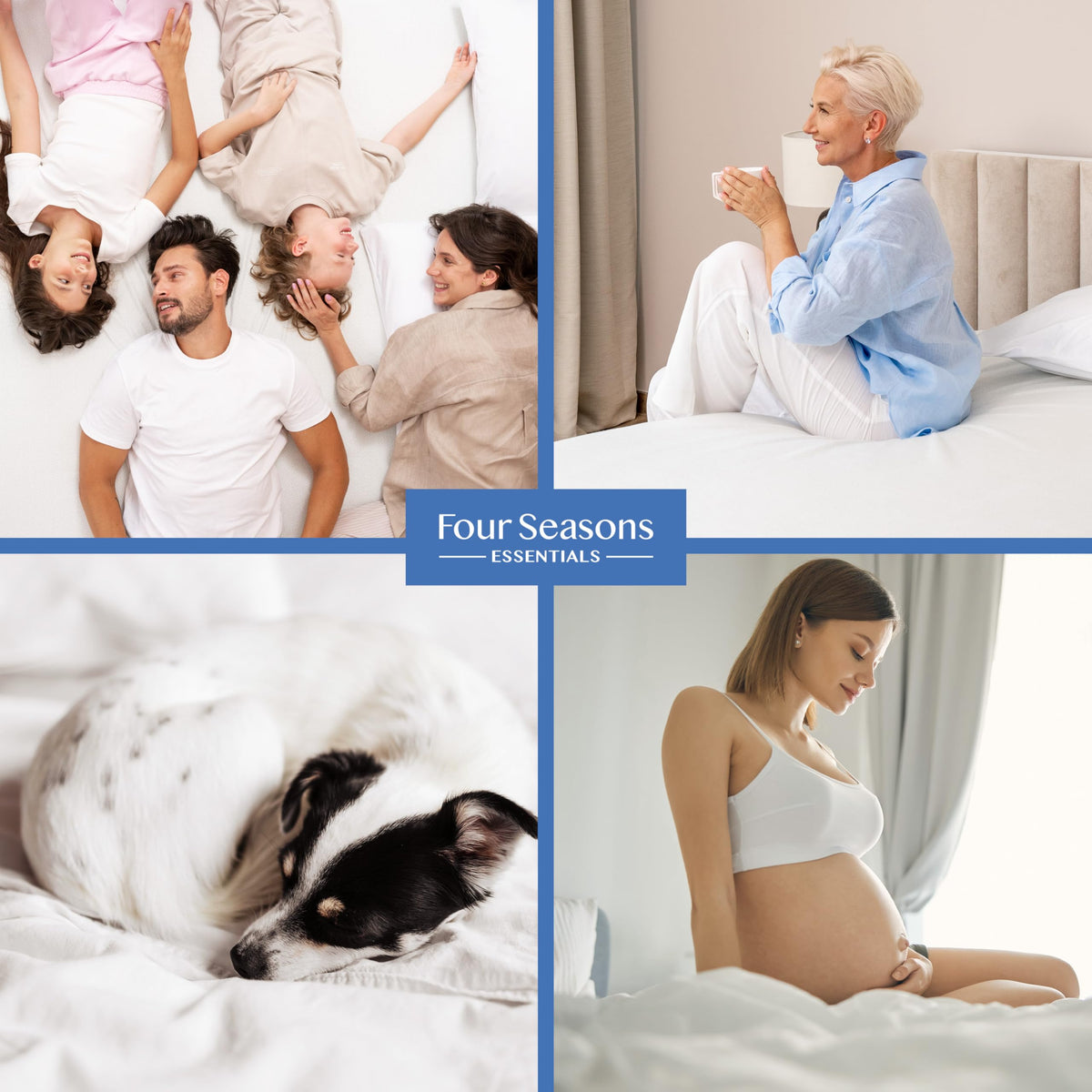 Four Seasons Essentials protects against dust and pet hair while you sleep