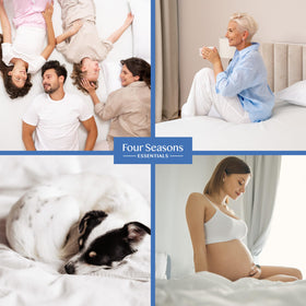 Four Seasons Essentials protects against dust and pet hair while you sleep