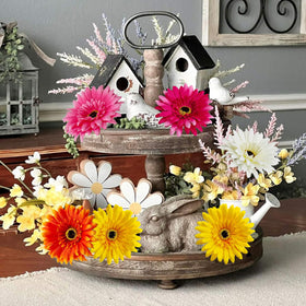 FOUSUKA bright daisy arrangement for home or event use