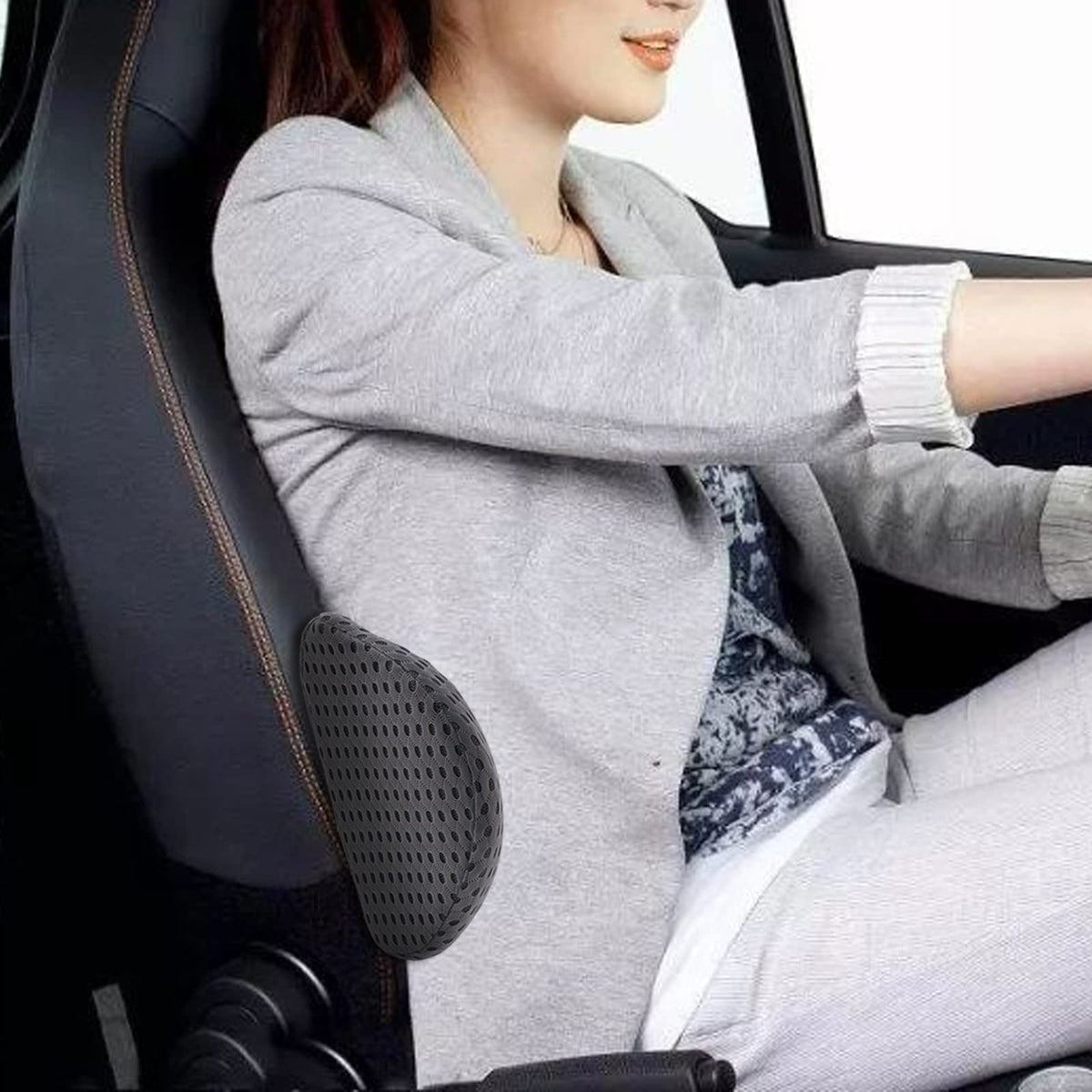 FOUSUPDT breathable 4D mesh cover promoting airflow for cooler wear.