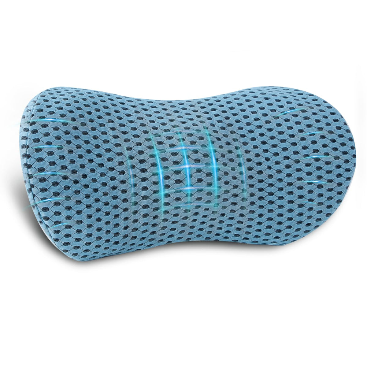 FOUSUPDT lumbar pillow memory foam core provides ergonomic support for long drives