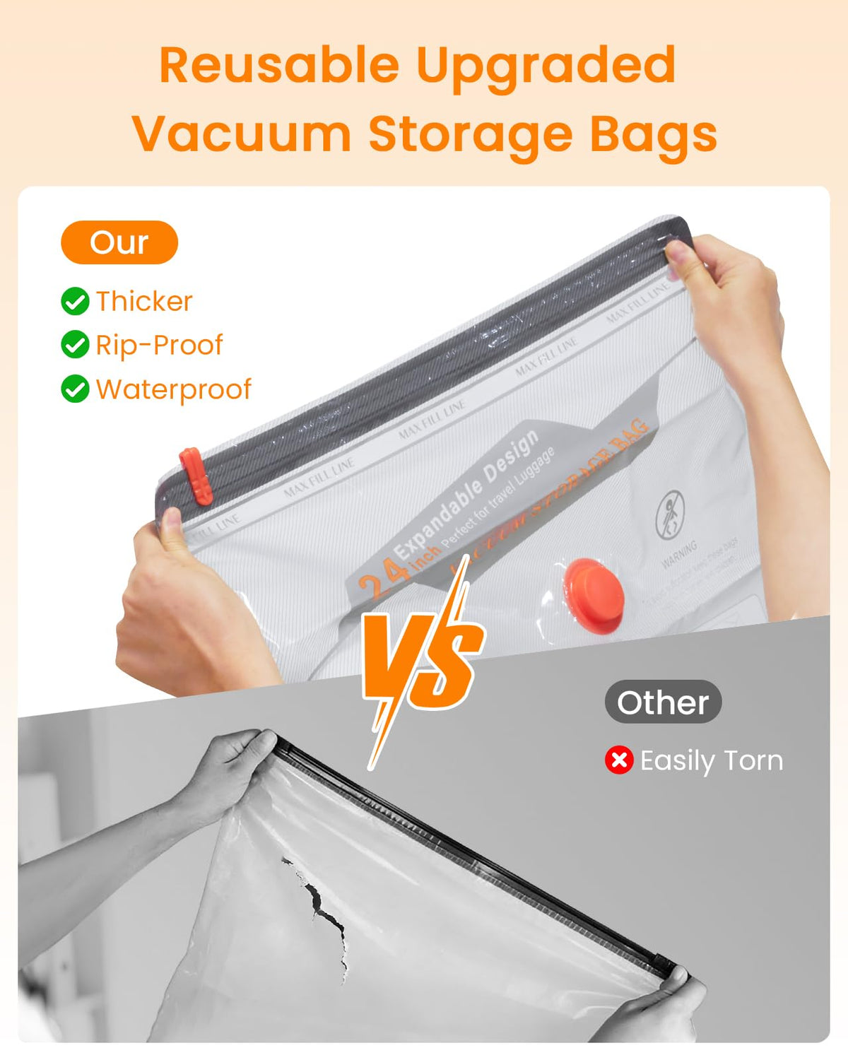 FoxMoon wireless pump-on-the-go keeps bags sealed during transit.