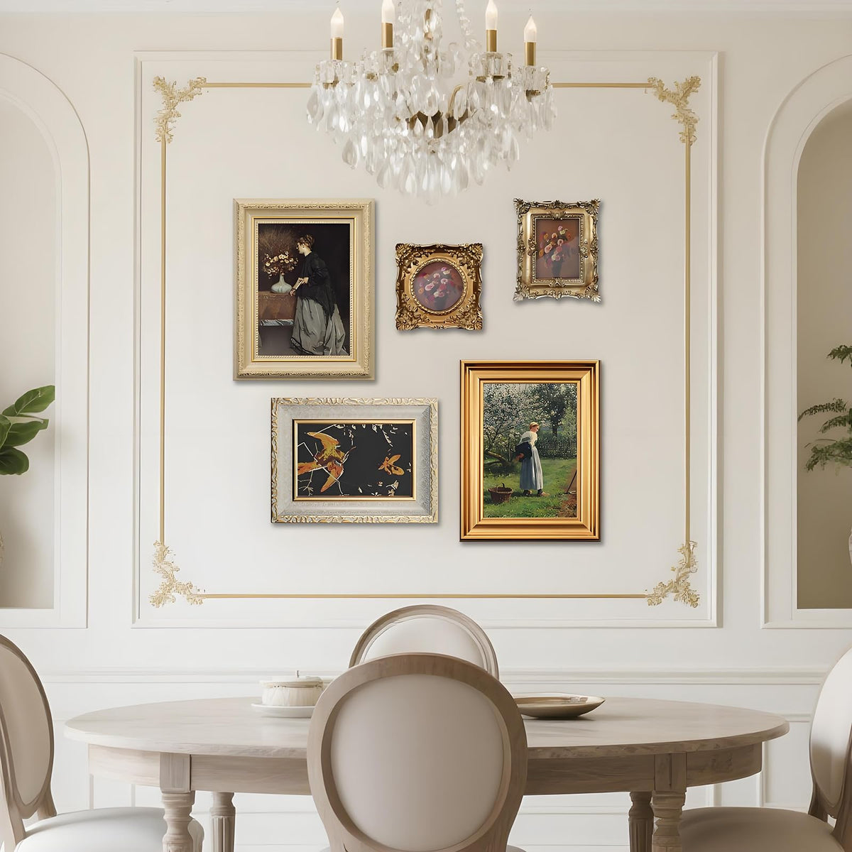 Foxtell vintage frames suitable for art, certificates, or photos.
