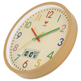 Foxtop colorful numerals enhance readability for kids and classrooms.