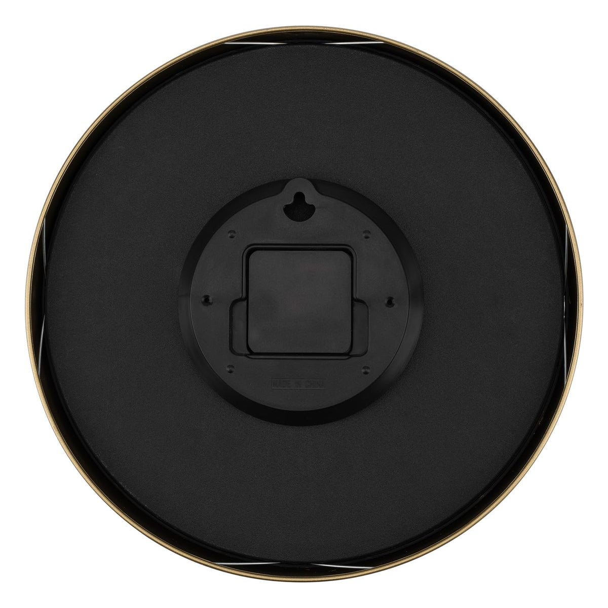 Foxtop Modern Wall Clock dark-blue-dial complements contemporary interiors.
