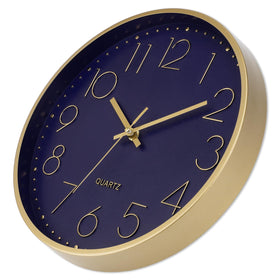 Foxtop Modern Wall Clock silent-movement keeps your space calm.