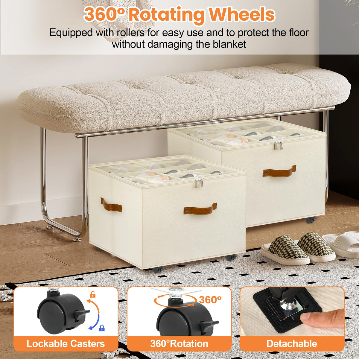 Foyego clear cover shows contents at a glance while keeping dust out