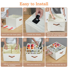Foyego 17 by 17 inch unit fits discreetly anywhere