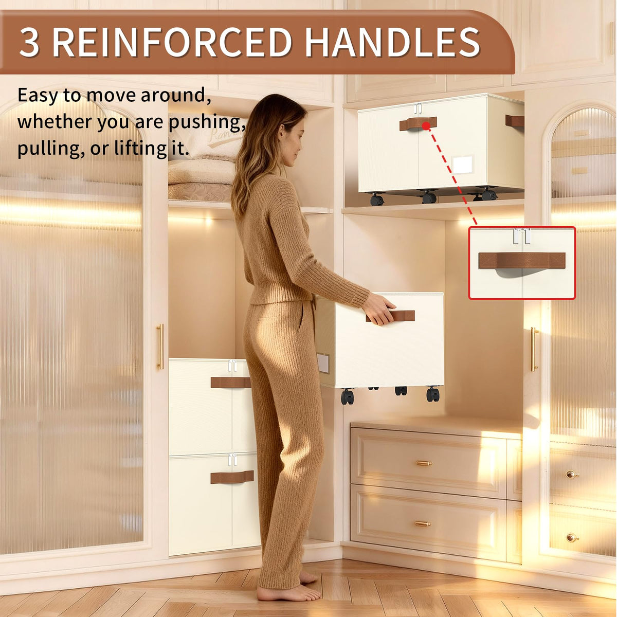 Foyego foldable design saves space when not in use.