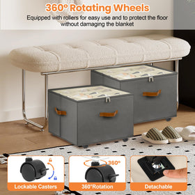 Foyego sturdy Oxford cloth frame resists wear and keeps shape.